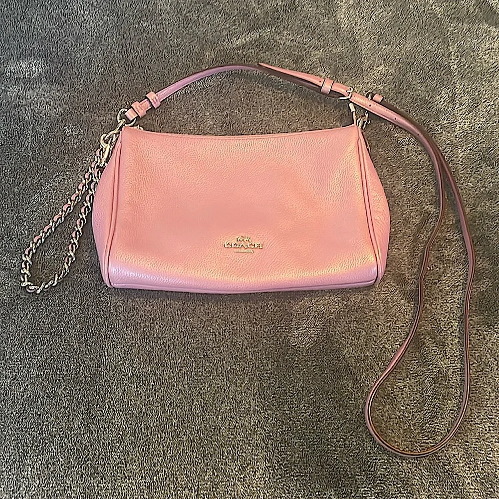 Purple Coach purse - Picture 1 of 5
